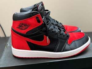 Air Jordan 1 Retro High OG Satin Bred (Womens ) Size 11